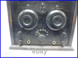 RARE & Excellent 1923 AIR-WAY TYPE F Four Tube Radio- RADIOORPHANAGE