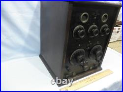 RARE & Excellent 1923 AIR-WAY TYPE F Four Tube Radio- RADIOORPHANAGE