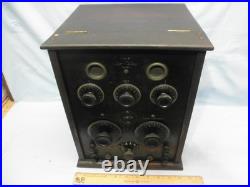 RARE & Excellent 1923 AIR-WAY TYPE F Four Tube Radio- RADIOORPHANAGE RARE & Excellent 1923 AIR-WAY TYPE F Four Tube Radio- RADIOORPHANAGE