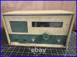 RARE Heathkit EK-2 Broadcast & Shortwave Radio Receiver Vintage Tube Kit RARE Heathkit EK-2 Broadcast & Shortwave Radio Receiver Vintage Tube Kit