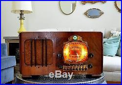 RARE Near MINT Antique Vintage DETROLA Silvertone Tube Radio Works Perfect