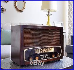 RARE Near MINT, Antique Vintage SPARTON AM/FM Tube Radio Works SEE VIDEO