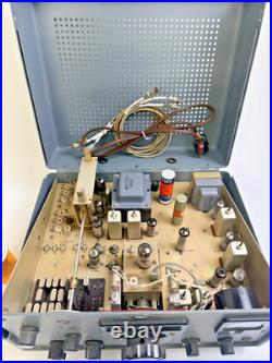 RARE REL RELiant Vintage Tube Communications Receiver Ham Radio Untested