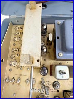 RARE REL RELiant Vintage Tube Communications Receiver Ham Radio Untested