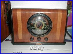 Rare Vintage Elgin Table Top Am/sw Radio Restored Condition Plays Look