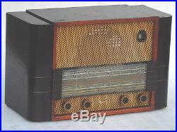 Rare Vintage Guglielmo Marconi Collectors Tube Band Antique Radio