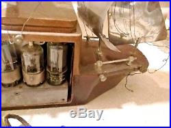 RARE Vintage 1930s 1939 Majestic Sail Boat Radio Melody Cruiser