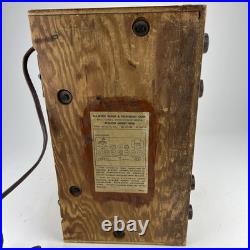 RARE Vintage 1947 Majestic Wood Tabletop Tube Radio