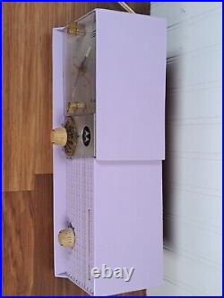 RARE Vintage 1957 Lavender Motorola Radio withClock Model 5C27V-1 Tube Retro MCM