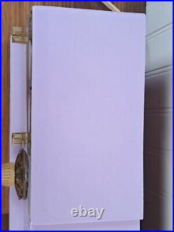 RARE Vintage 1957 Lavender Motorola Radio withClock Model 5C27V-1 Tube Retro MCM