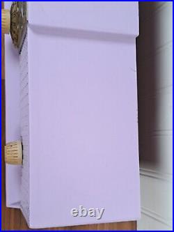 RARE Vintage 1957 Lavender Motorola Radio withClock Model 5C27V-1 Tube Retro MCM