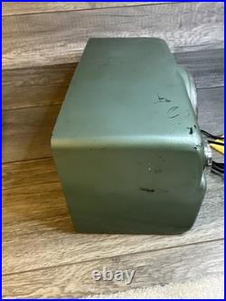 RARE Vintage Crosley 10-140 Tube Radio For Parts or Repair