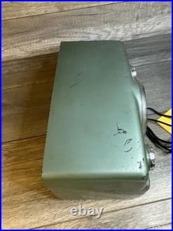 RARE Vintage Crosley 10-140 Tube Radio For Parts or Repair