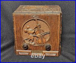 RARE! Vintage Emerson Mickey Mouse Radio. Walt Disney, 1930's