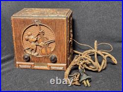 RARE! Vintage Emerson Mickey Mouse Radio. Walt Disney, 1930's