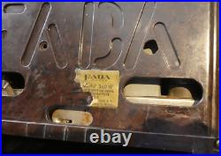 RARE Vintage FADA 360 W Superheterodyne table AC radio for restoration RARE Vintage FADA 360 W Superheterodyne table AC radio for restoration