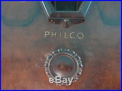 RARE Vtg Philco Model 44 Art Deco Cathedral Tube Radio Receiver AM/Shortwave