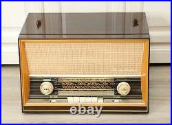 RARITY! SABA PHONO-SUPER 125 Vintage Tube Radio Turntable Record Player RESTORED