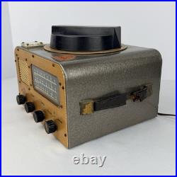 RCA Radiomarine AR8712 Direction Finder Receiver Vintage Tube Radio Works RCA Radiomarine AR8712 Direction Finder Receiver Vintage Tube Radio Works