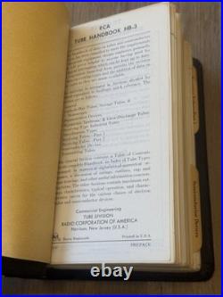 RCA Tube Handsbooks HB Vintage Stereo Radio Technical Books / Volume 1-10