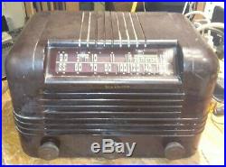 RCA VICTOR 56X10 Antique RADIO Working! Bakelite Tube Vintage RARE works Old
