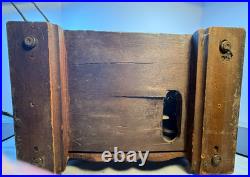 RCA Victor Radiolette R-5 Vintage Cathedral Tube Radio 1930s Wood Cabinet