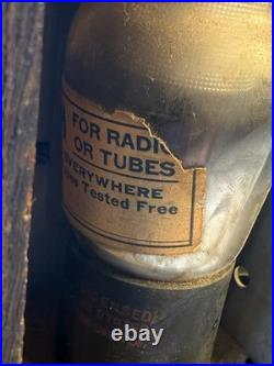 RCA Victor Radiolette R-5 Vintage Cathedral Tube Radio 1930s Wood Cabinet