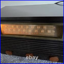 RCA Victor Tube Radio 8-X-71 AM/FM Vintage MCM Mid Century Bakelite Working
