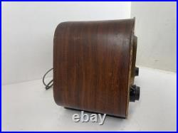 READ VTG Packard-Bell Model 602 Tube Radio 1950s Wood Case Mid-Century Decor