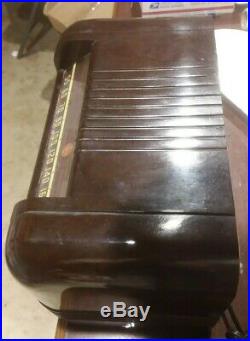 RESTORED Antique Vintage RCA VICTOR 56X BAKELITE Tube Radio Works GREAT