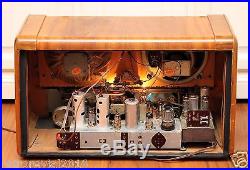 RESTORED! GRAETZ Spitzen Super 163W Vintage Tube Radio EL12 MW KW UKW Valve Amp