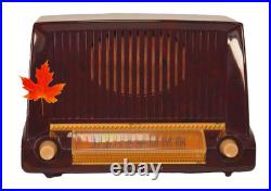 RESTORED General Electric 1946 vintage tube radio old antique