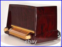 RESTORED General Electric 1946 vintage tube radio old antique