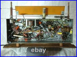 RESTORED General Electric 1946 vintage tube radio old antique
