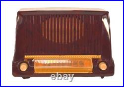 RESTORED General Electric 1946 vintage tube radio old antique