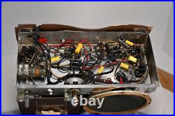 RESTORED Northern Electric Baby Champ Rainbow vintage tube radio 1946 Bakelite RESTORED Northern Electric Baby Champ Rainbow vintage tube radio 1946 Bakelite