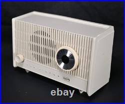 RESTORED RCA Victor 1950's vintage tube radio Atomic Age old antique plascon