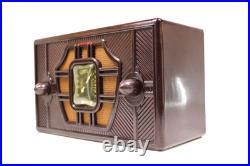 RESTORED & WORKING 1930s CRACK FREE SONORA Antique BAKELITE UNIQUE VINTAGE Radio