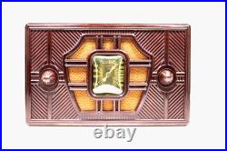RESTORED & WORKING 1930s CRACK FREE SONORA Antique BAKELITE UNIQUE VINTAGE Radio