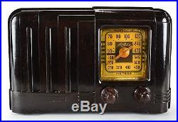 RK Radio Kits Arkay 55C Antique Brown Bakelite Tube Vintage Radio Receiver