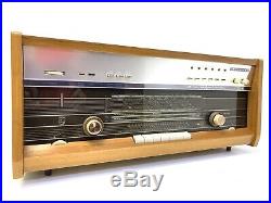 Radio PHILIPS B8X44A INTERCOM FM Stereo Vaccum Tube Vintage 1964 Working LikeNew