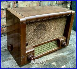 Radio Radiola Radiogram Very Rare RODINA USSR 50s Vintage Tube