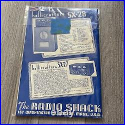 Radio Shack 1947 CATALOG 47 -RARE- Vintage Radio VTG Tubes Parts Price List