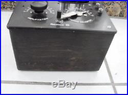 Radiola III vintage radio 1924 with 2 tubes included C11 Regenerative Receiver