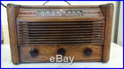 Radiola Radio 61-5 Vintage Tube Antique RCA Excellent Wood