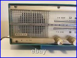 Raleigh AF-610 Vintage Tube Radio1950 Made Japan Tested look @Video needs clean