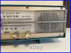 Raleigh AF-610 Vintage Tube Radio1950 Made Japan Tested look @Video needs clean