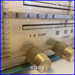 Raleigh AF-610 Vintage Tube Radio1950 Made Japan Tested look @Video needs clean