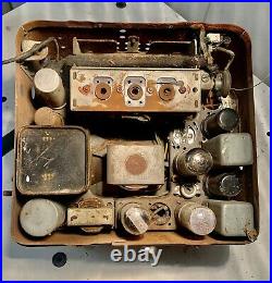 Rare 1930s & 1940s Era OEM Chevrolet Vintage Tube Radio