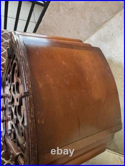 Rare 1933 Zenith 715 Tombstone Tube Radio Restored with Bluetooth & Aux Input